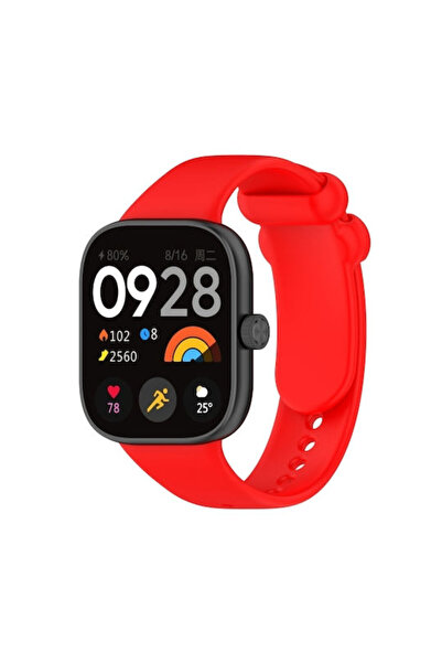 OEM Λουράκι σιλικόνης με εσωτερική πόρπη για Redmi Watch 5, Κόκκινο