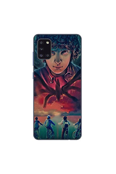 OEM Θήκη συμβατή με Samsung Galaxy A31 από σιλικόνη gel TPU με σχέδιο Strange...