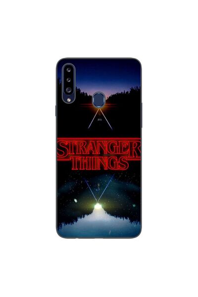 OEM Husa compatibila cu Samsung Galaxy A20S Silicon Gel Tpu Model Stranger Th...