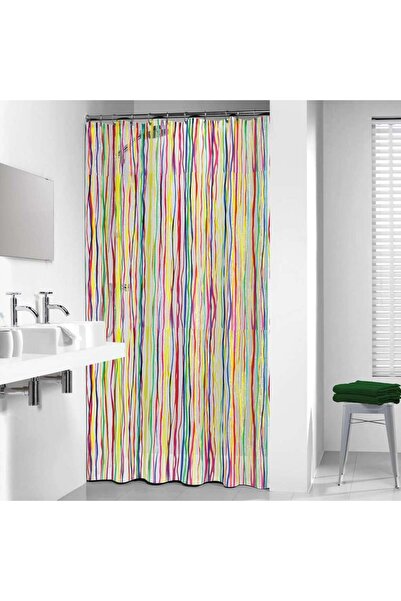 Sealskin Rigato 180x200 πολύσειρη πλαστική κουρτίνα μπάνιου 212181302
