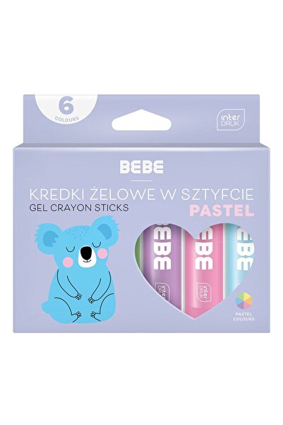Interdruk Creioane gel în băț BB PAST 6x10g