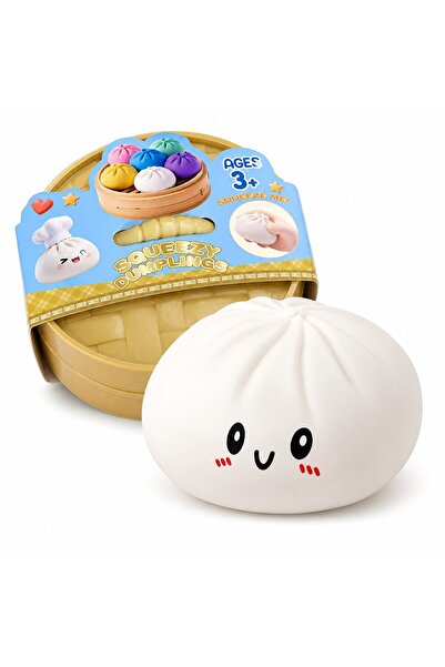 Bibilel Jucarie Squishy Dumpling Antistres, Bibilel, Model Fata Zimbitoare, J...