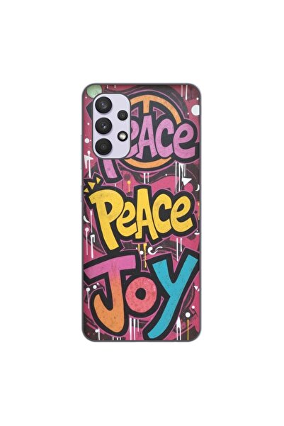 OEM Husa compatibila cu Samsung Galaxy A32 5G Silicon Gel Tpu Model Peace and...