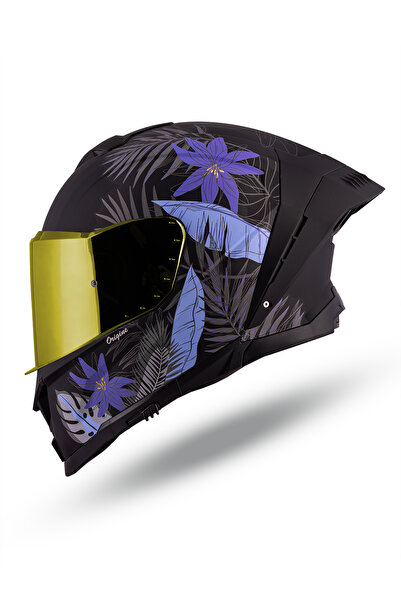 Origine Etna Tropical Mat Siyah-Mor Kask