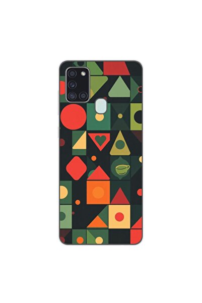 OEM Θήκη συμβατή με Samsung Galaxy A21s από σιλικόνη gel TPU με σχέδιο ρετρό ...