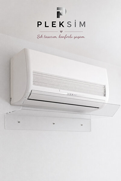 ulusoypleksi Pleksi Klima Rüzgar Kesici Seperatör (120cm) Kırılmaz Darbeye Da...