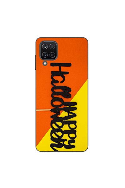 OEM Husa compatibila cu Samsung Galaxy A12 Silicon Gel Tpu Model Happy Hallow...