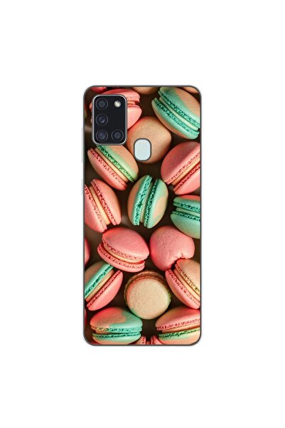 OEM Калъф, съвместим със Samsung Galaxy A21s, силиконов гел TPU, с шарка  "Вк...