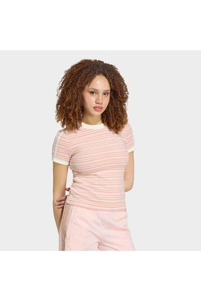 adidas Originals Summer Glow Kadın Pembe Tişört (KY8116)