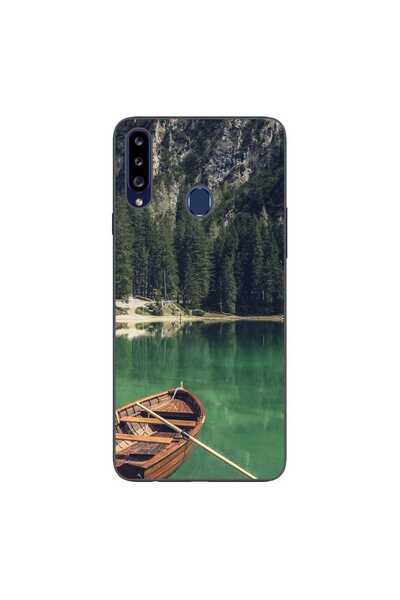 OEM Husa compatibila cu Samsung Galaxy A20S Silicon Gel Tpu Model Lake Forest