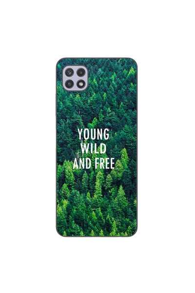 OEM Калъф, съвместим със Samsung Galaxy A22 5G, силиконов гел TPU модел  "Див...