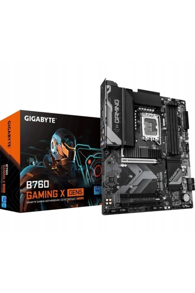 Kraft&dele Placă de bază Gigabyte B760 GAMING X GEN5 ATX Intel socket 1700 4x...