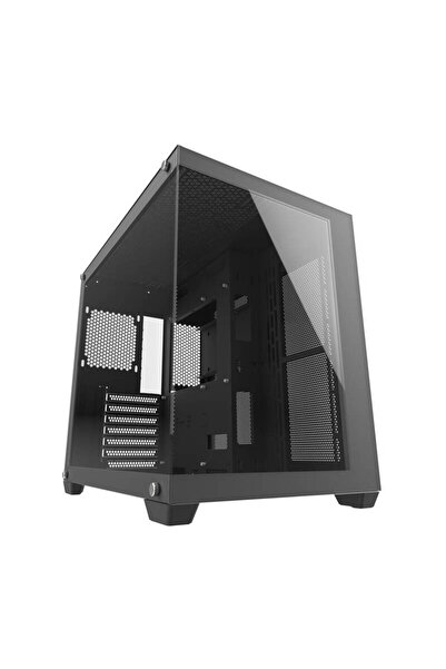 Kraft&dele Carcasă PC Darkflash C285P Midi Tower ATX cu fereastră, neagră