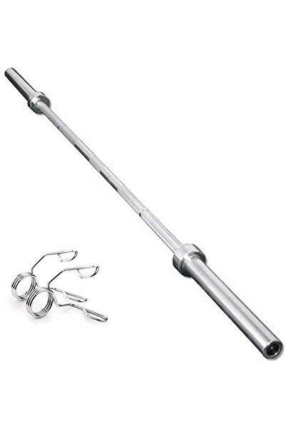 miracle fitness 6 ft Olympic Bar with Tri Grip Olympic Plates Set | 60 Kg Set