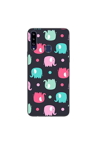 OEM Husa compatibila cu Samsung Galaxy A20S Silicon Gel Tpu Model Pattern Ele...