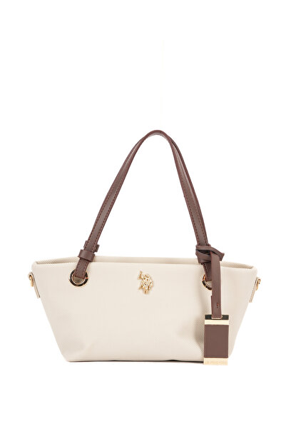 U.S. Polo Assn. حقيبة كتف نسائية باللون البني Us26273
