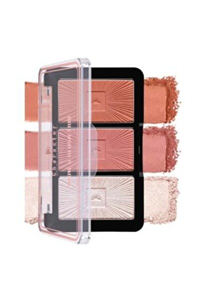 Character Karacter Highlighter and Blush Palette - 13.5g - Grade Cgt001