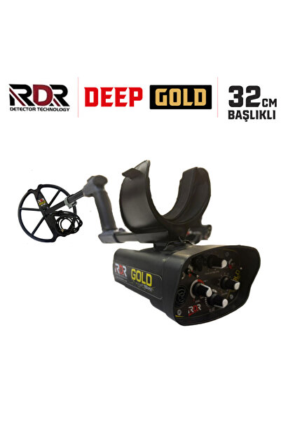 RDR Dedektör Rdr Gold Dedektör - 18khz 32cm Başlıklı Paket