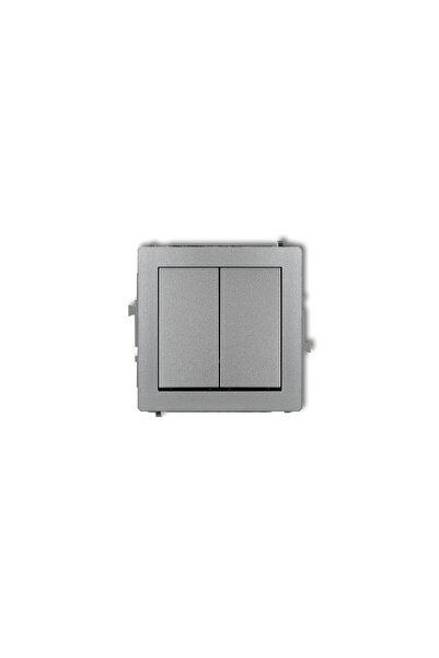 KARLIK Conector sfeșnic încastrat DECO argintiu metalic (7DWP-2)