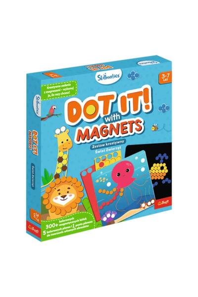 Trefl S.CENA 62601 _PRODUKT_ - Skillmatics - PL - Dotit Cu Magneți - Lumea An...