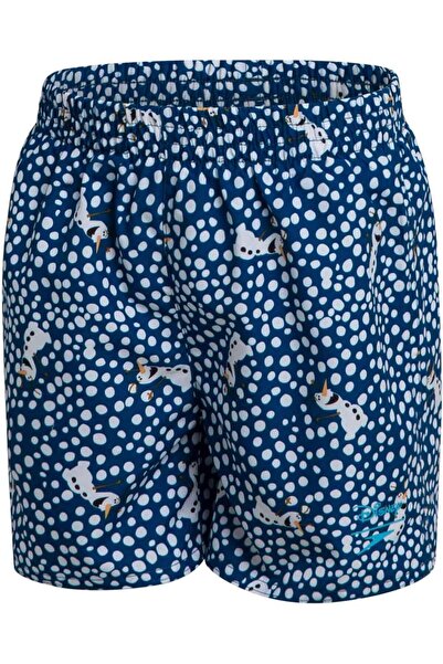 SPEEDO Disney Frozen Pattern 11-inch Swim Shorts for Boys (Pack of 1)