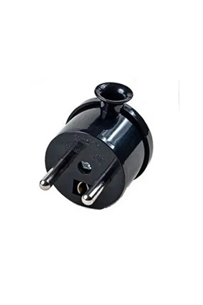 Plastrol Opal Mufă unghiulară detașabilă mini 2P+Z negru