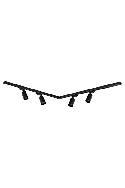 Milagro Set Teava Track Negru 4xGU10 1.5m
