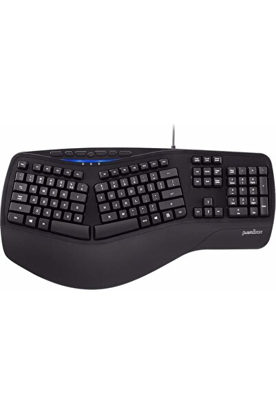 Perixx Tastatură PERIBOARD-312 Cablură Neagră US (11350)