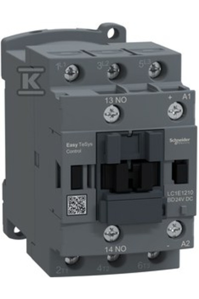 Schneider Electric IANUARIE.EASYTS 3P 12A AC3 5.5KW 24V DC 1NO