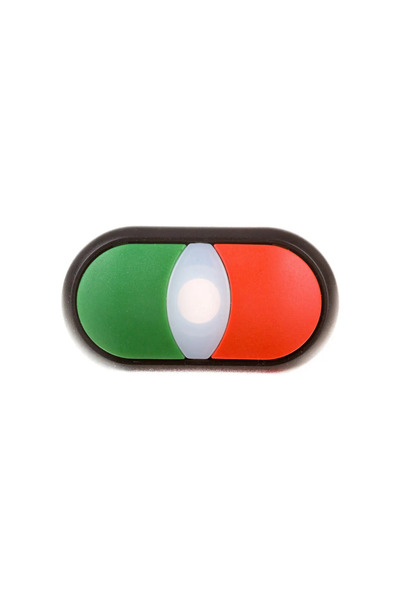 Eaton Buton drive dublu verde/roșu cu iluminare auto-spate M22S-DDL-GR 216699