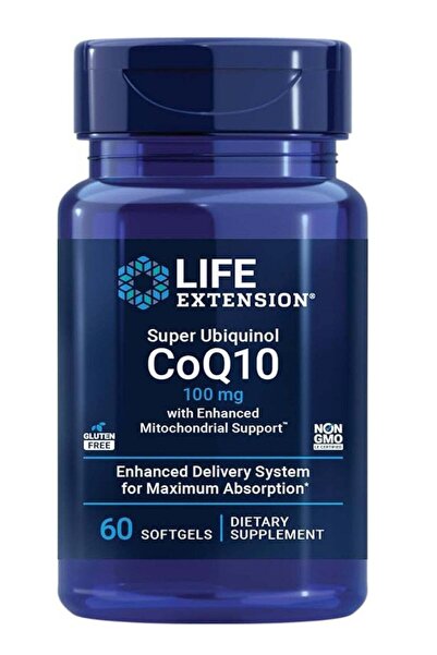 Life Extension Super Ubiquinol CoQ10 with Enhanced Mitochondrial Support, 100...