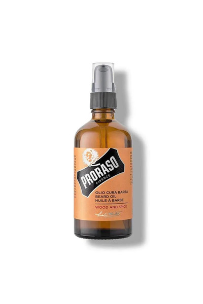 Proraso Λάδι Γενειάδας Ξύλο & Μπαχαρικά 100ml – Λάδι Γενειάδας