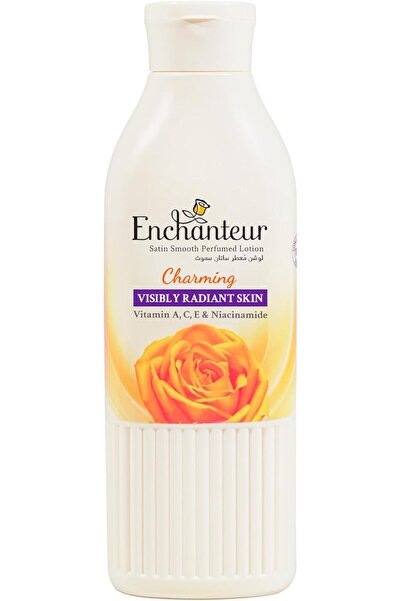 ENCHANTEUR Satin Smooth Charming Lotion - 250ml | Aloe Vera & Olive Butter In...