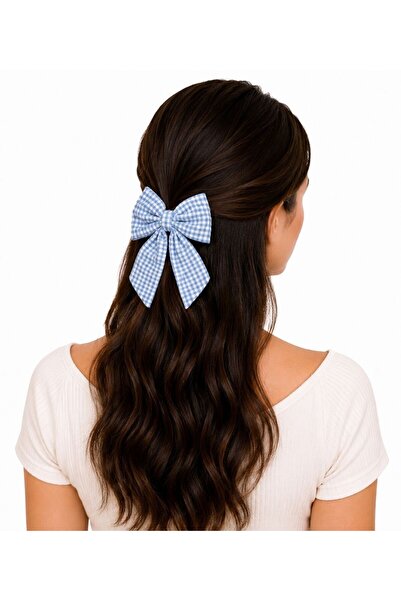 AXE SPORTSWEAR Women's Gingham Pattern Ribbon Bowknot Buckle