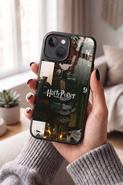 Snacase Apple iPhone 13 / 14 Uyumlu Harry Potter Tasarımlı Glossy Premium Kılıf