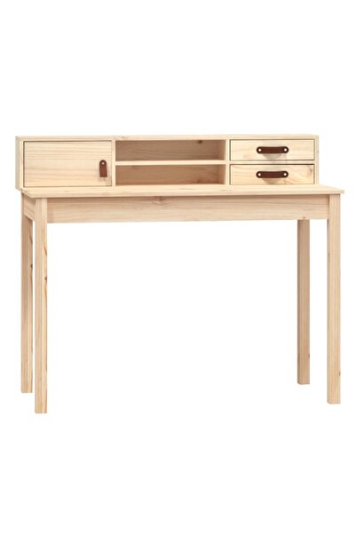 vidaxl Birou 110x50x93 cm, lemn masiv de pin