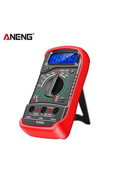 ANENG Multimetru digital XL830L |   Afișaj LCD retroiluminat, Protecție la su...