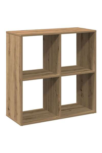 vidaxl Bibliotecă/separator, stejar artizanal, 69,5x29x69,5 cm, lemn