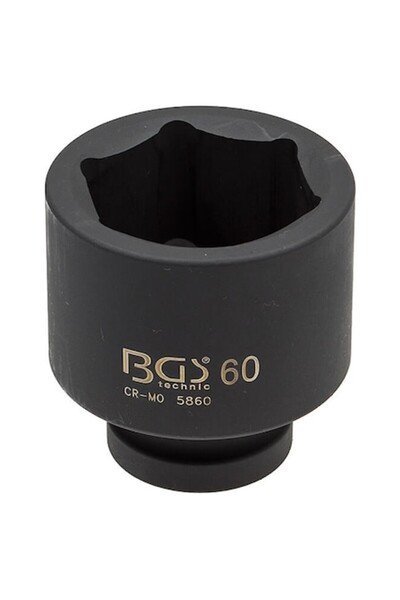 BGS Cheie tubulară de impact, 60mm, 1 inch