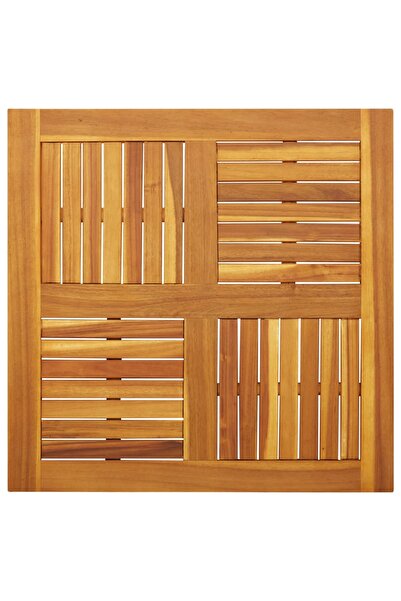 vidaxl Blat de masă pătrată, 80x80x2,2 cm, lemn masiv de acacia