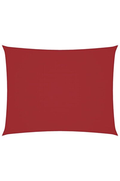 vidaxl Parasolar, roșu, 3 x 4 m, țesătură oxford, dreptunghiular
