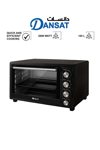 Dansat فرن كهربائي 120 لتر 2800 واط DAN120EOF أسود