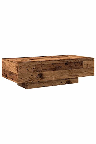 vidaxl Măsuță de cafea, lemn vechi, 100x49,5x31 cm, lemn prelucrat