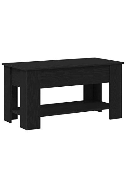 vidaxl Masă de cafea Stejar negru 101 x 49 x 52 cm Lemn compozit