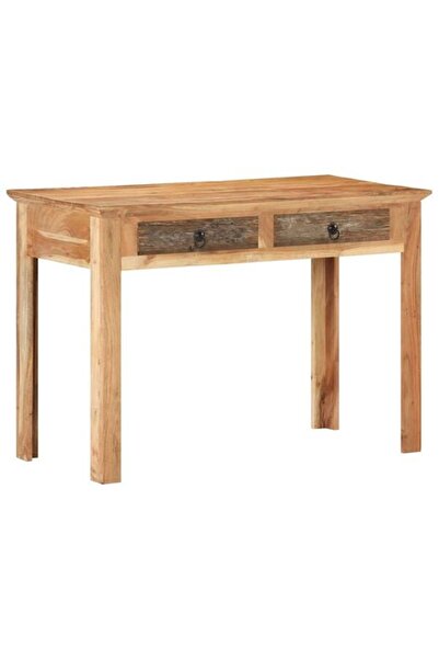 vidaxl Birou, 110 x 50 x 75 cm, lemn masiv reciclat