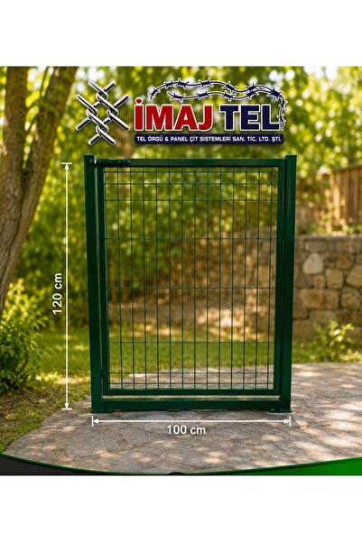 İMAJ TEL ÖRGÜ & PANEL ÇİT SİSTEMLERİ Panel Çit Kapı Yeşil / Panel Çit Kanatlı...