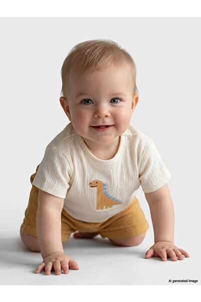 LC Waikiki Trendlucky with Difference Baby Boy T-Shirt and Shorts