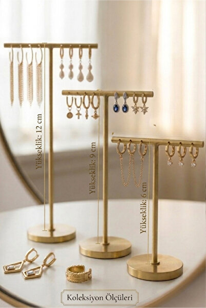 Higienox Organizator Besties cu 3 compartimente pentru cercei, piercing-uri ș...
