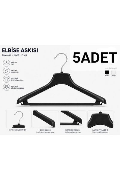 ÖZKAHRA TEKSTİL 38 cm Suit Hanger for Women and Children
