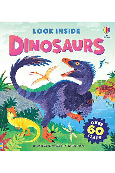 Usborne Privește din interiorul dinozaurilor